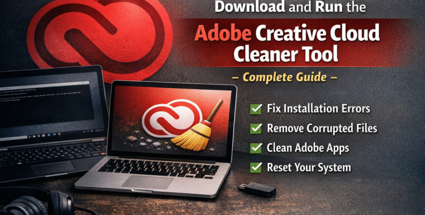 Download and Run the Adobe Creative Cloud Cleaner Tool